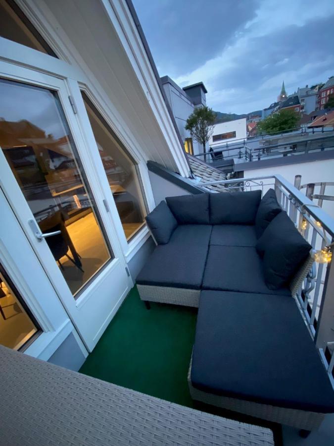 Penthouse With Private Balcony In The City Centre Of Bergen公寓 外观 照片