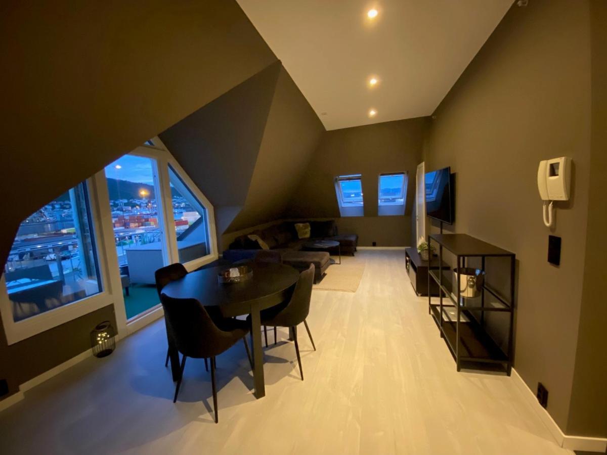 Penthouse With Private Balcony In The City Centre Of Bergen公寓 外观 照片